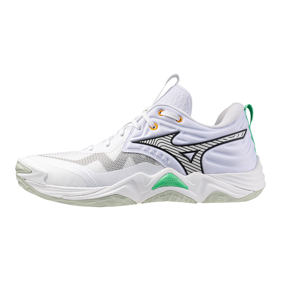 Mizuno WAVE MOMENTUM ELITE White/Black/Frozen Emerald
